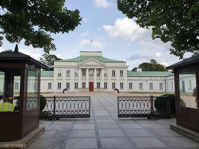 Zdjecie Pałacu Belwederskiego, foto: Andrii Ivanov